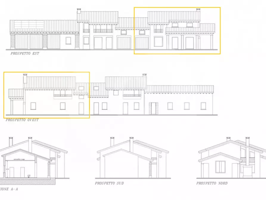 Immagine 7 di Casa bifamiliare in vendita  a Santa Giustina In Colle