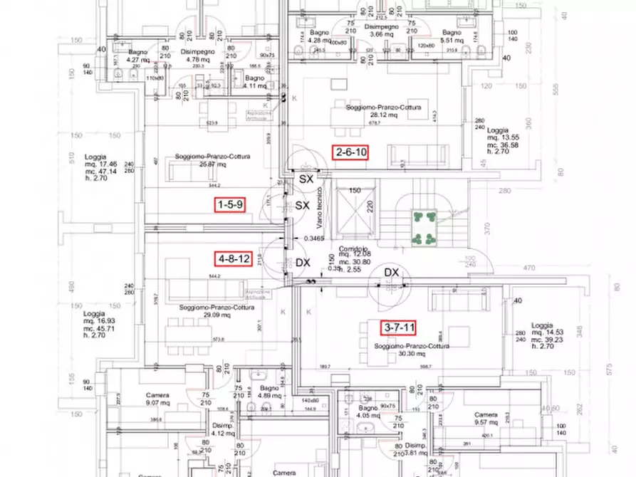 Immagine 4 di Appartamento in vendita  in Corso delle Terme a Montegrotto Terme