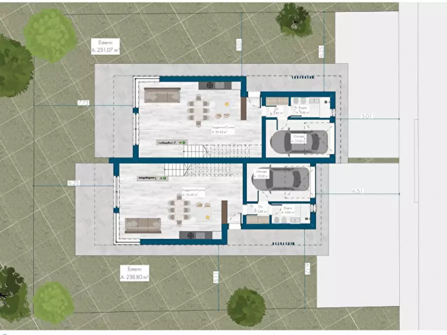 Immagine 35 di Casa bifamiliare in vendita  in Via dei Carraresi a Codevigo