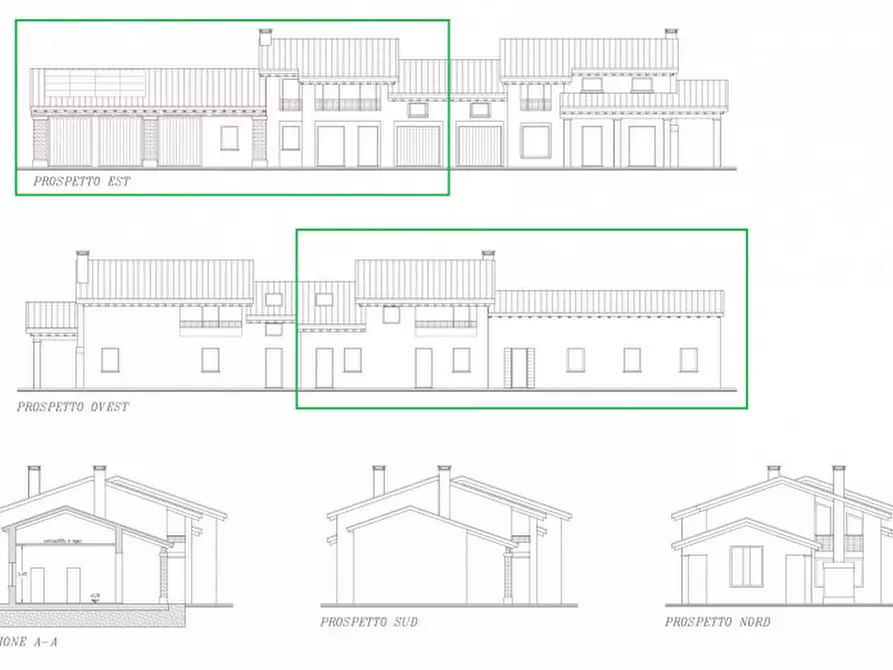 Immagine 10 di Casa bifamiliare in vendita  a Santa Giustina In Colle