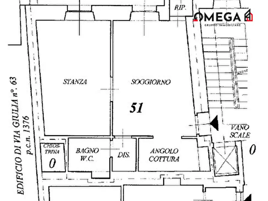 Immagine 14 di Appartamento in vendita  in Via Giulia, 57 a Trieste