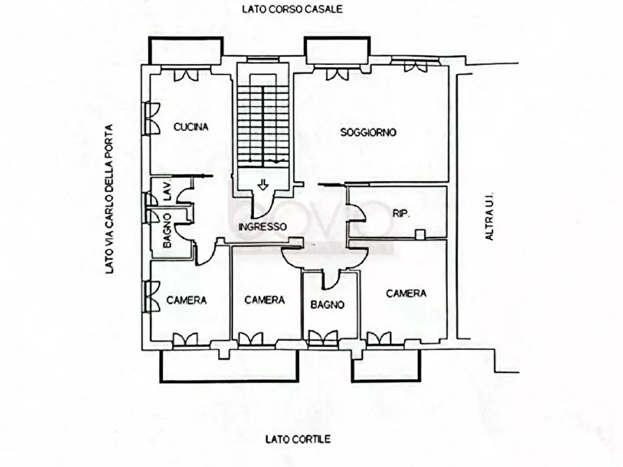 Immagine 99 di Appartamento in vendita  in Corso Casale 316 a Torino