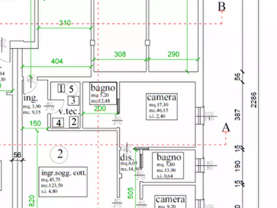 Immagine 18 di Appartamento in vendita  in Via Antonio Gramsci a Camponogara