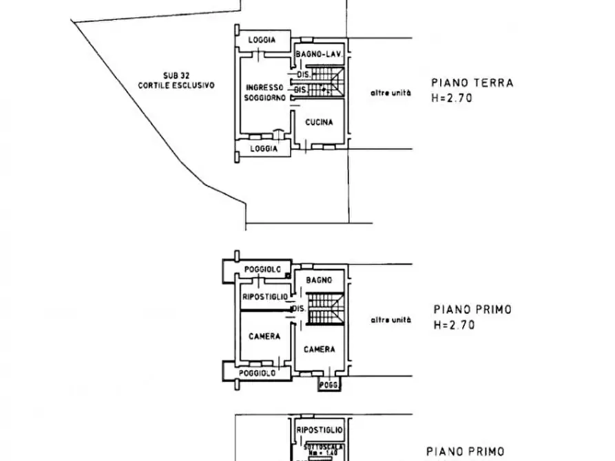 Immagine 28 di Casa trifamiliare in vendita  in Via Pietra a Agna