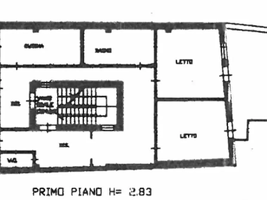 Immagine 8 di Palazzo in vendita  in via Principe Umberto a Este