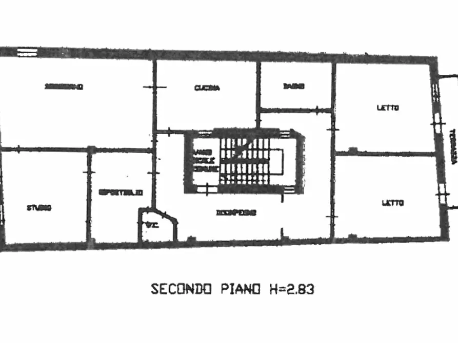 Immagine 9 di Palazzo in vendita  in via Principe Umberto a Este