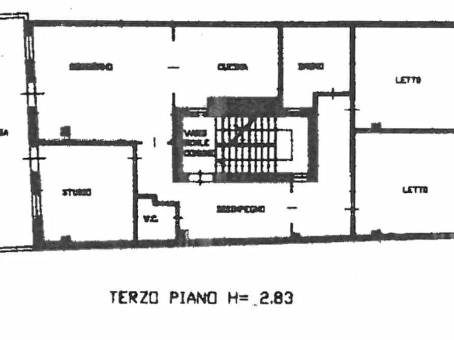 Immagine 10 di Palazzo in vendita  in via Principe Umberto a Este