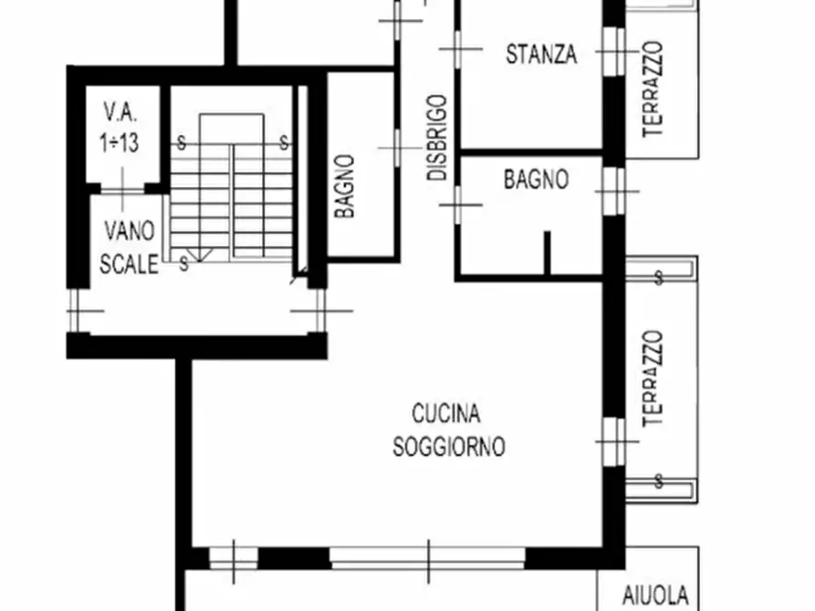 Immagine 41 di Appartamento in vendita  in via medici 44 a Trento
