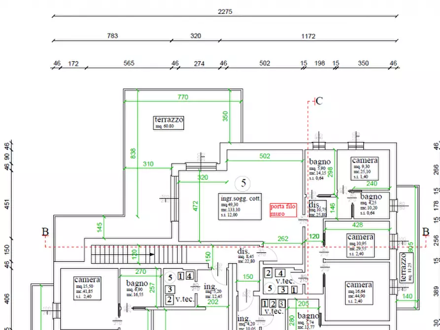 Immagine 23 di Appartamento in vendita  in Via Antonio Gramsci a Camponogara