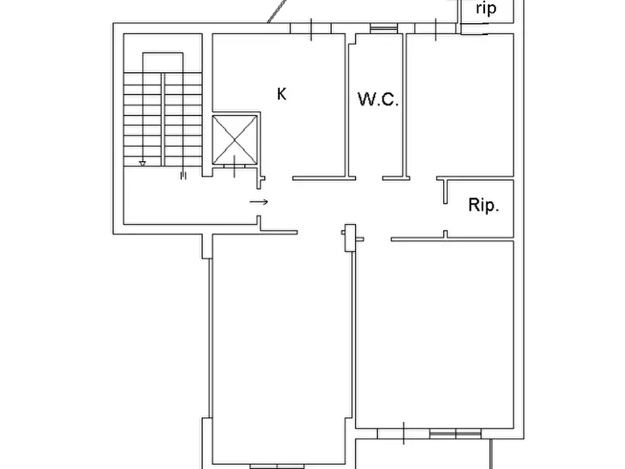 Immagine 16 di Appartamento in vendita  in via della ginestra 7 a Reggio Di Calabria