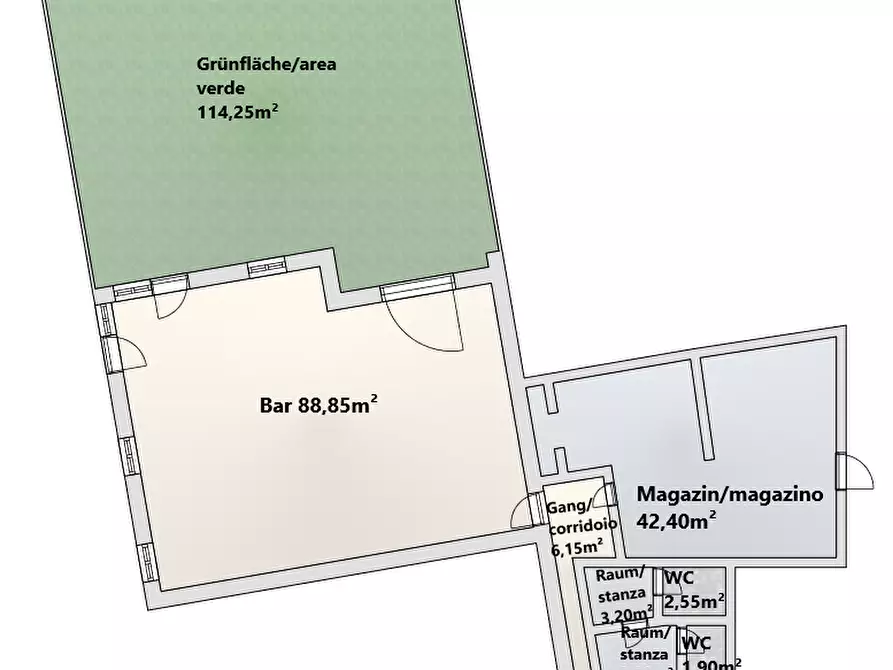 Immagine 15 di Attività commerciale in vendita  a Egna .Neumarkt.