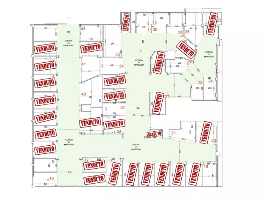 Immagine 28 di Garage in vendita  in Viale Guglielmo Marconi 77 a Roma