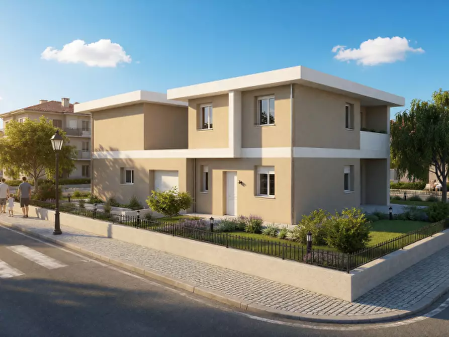 Immagine 2 di Casa bifamiliare in vendita  in Via Guglielmo Marconi a Castel D'azzano