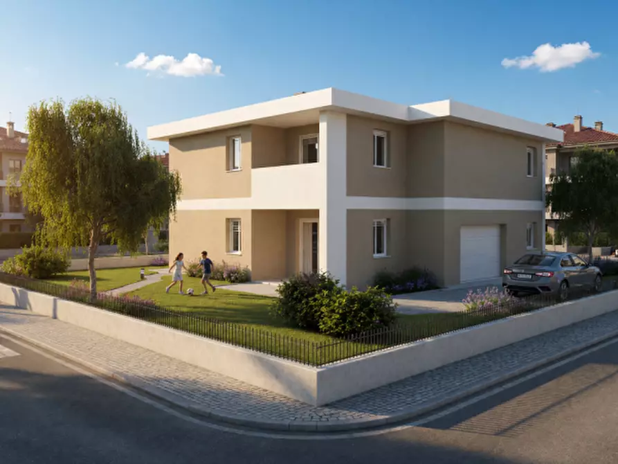 Immagine 3 di Casa bifamiliare in vendita  in Via Guglielmo Marconi a Castel D'azzano
