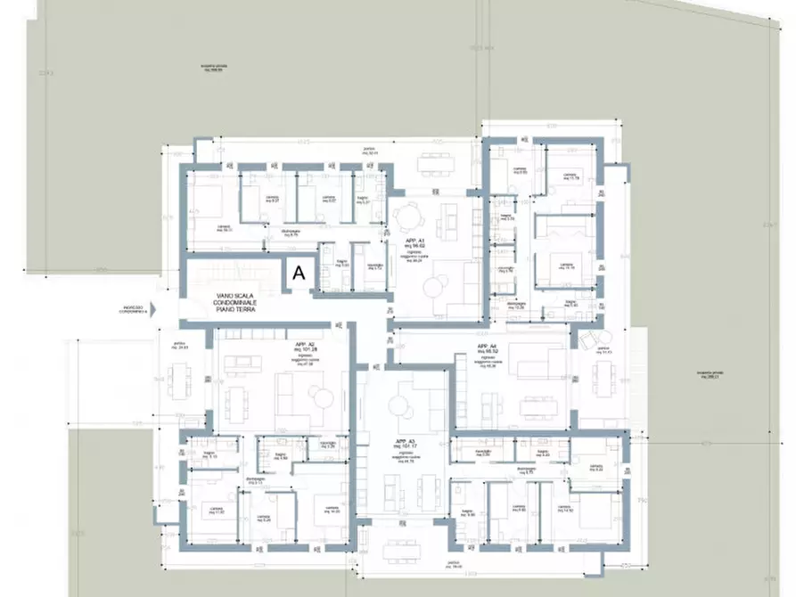 Immagine 14 di Appartamento in vendita  in Via Don Luigi Rimano a Limena