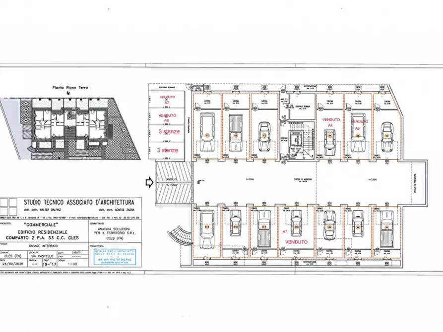 Immagine 5 di Appartamento in vendita  in VIA CASTELLO a Cles