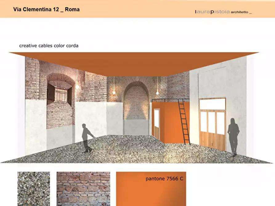 Immagine 1 di Negozio in affitto  in Via Clementina a Roma