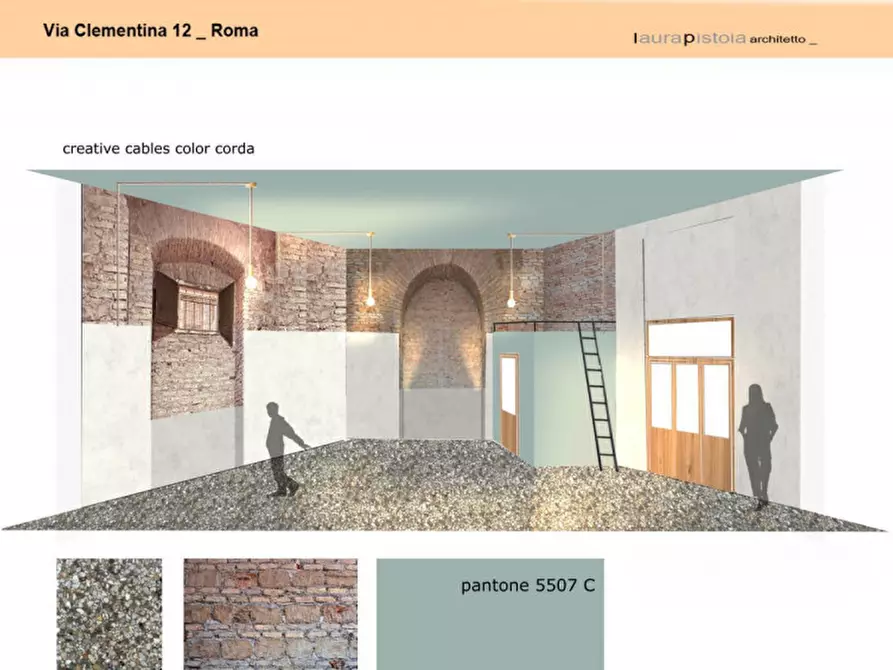 Immagine 2 di Negozio in affitto  in Via Clementina a Roma