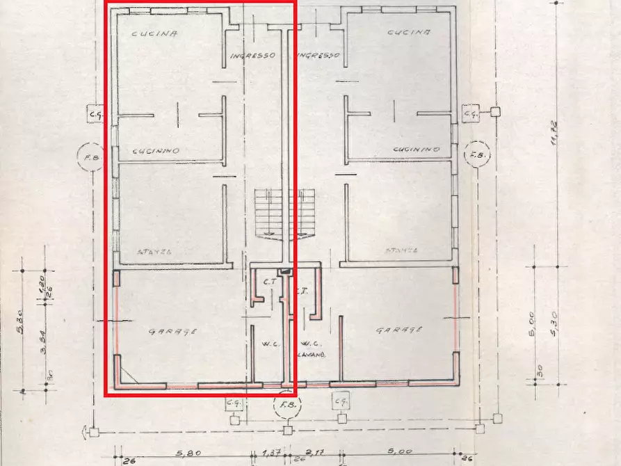 Immagine 23 di Casa bifamiliare in vendita  in Vicolo Como a Fosso'
