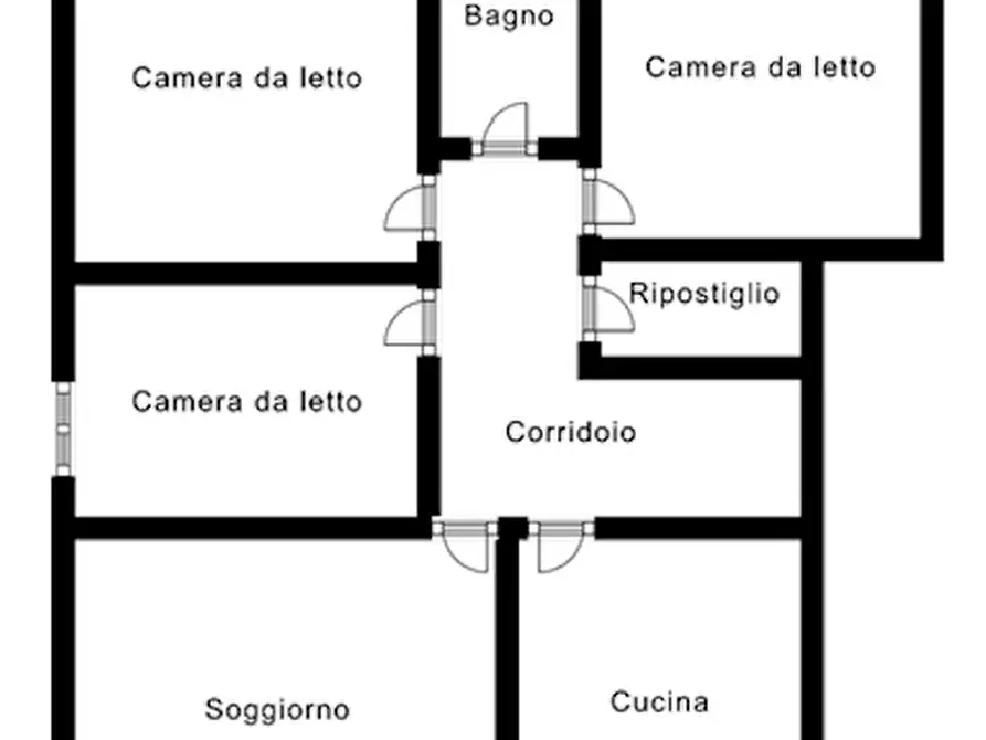 Immagine 7 di Appartamento in vendita  in via strasburgo a Vicenza