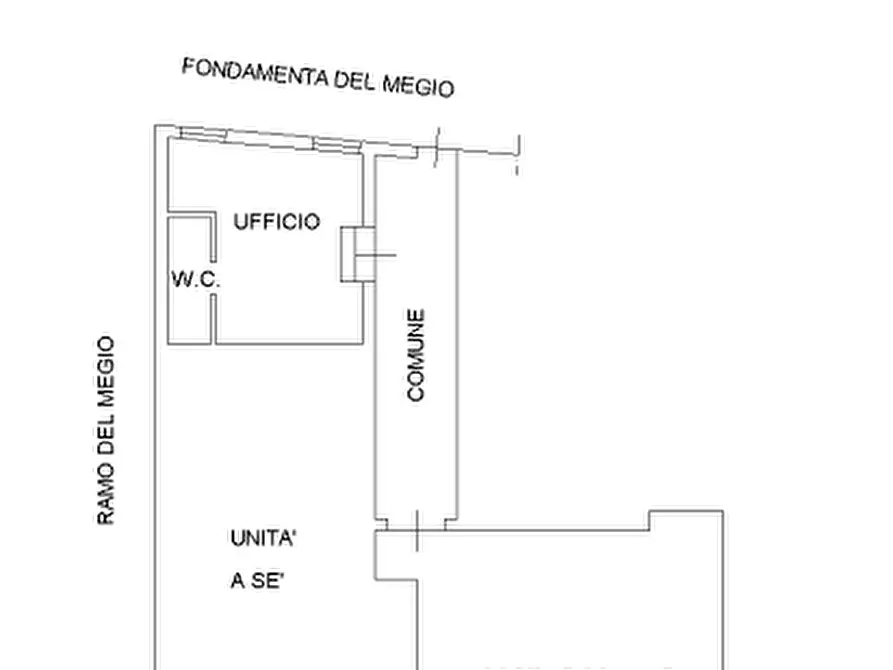 Immagine 7 di Magazzino in vendita  in Sestiere Santa Croce, 1753 a Venezia