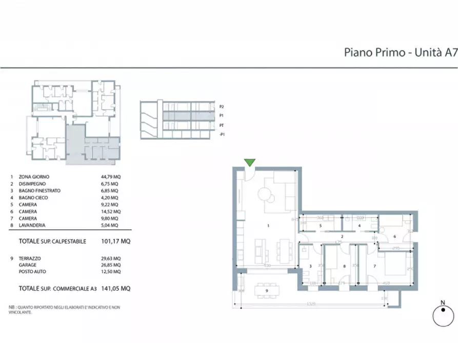 Immagine 3 di Appartamento in vendita  in Via Don Luigi Rimano a Limena