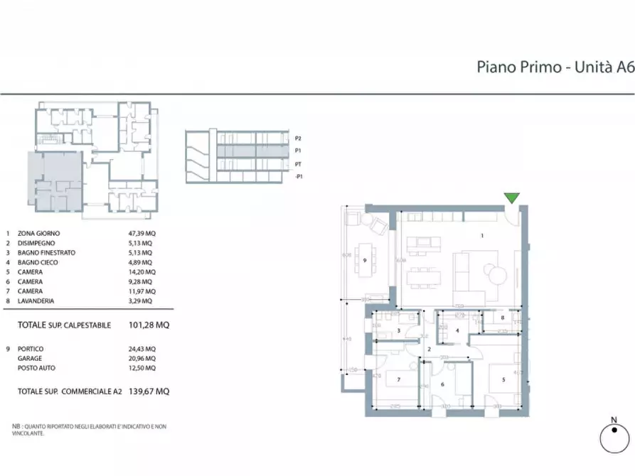 Immagine 14 di Appartamento in vendita  in Via Don Luigi Rimano a Limena