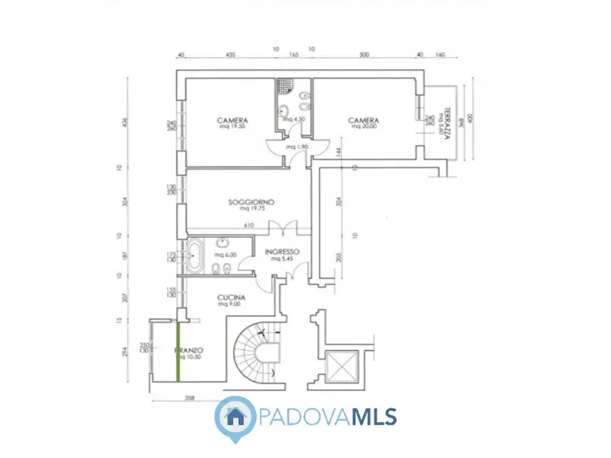 Immagine 18 di Appartamento in vendita  in Via San Gregorio Barbarigo a Padova