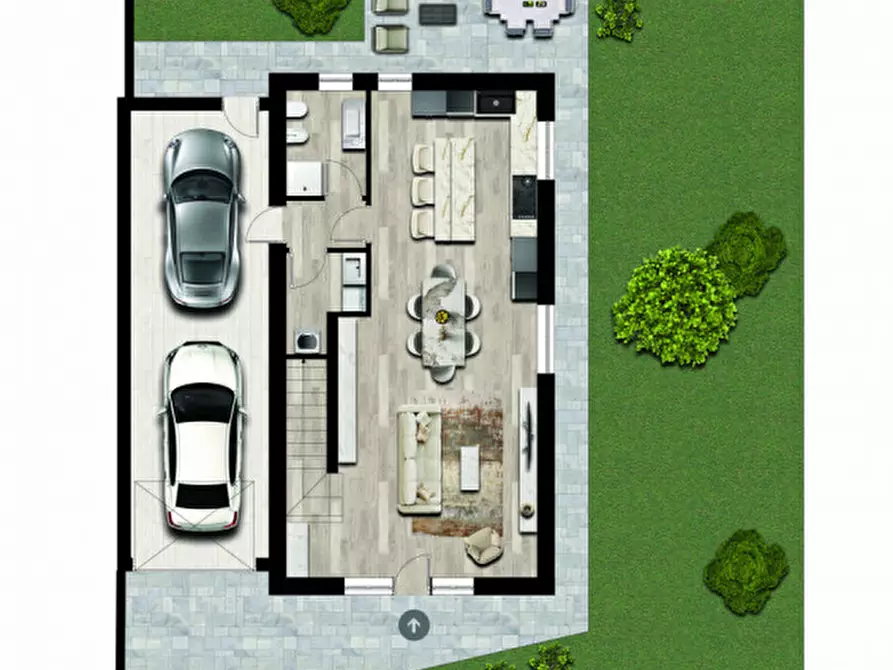 Immagine 24 di Casa bifamiliare in vendita  in Via Roma-Santa Maria a Camisano Vicentino