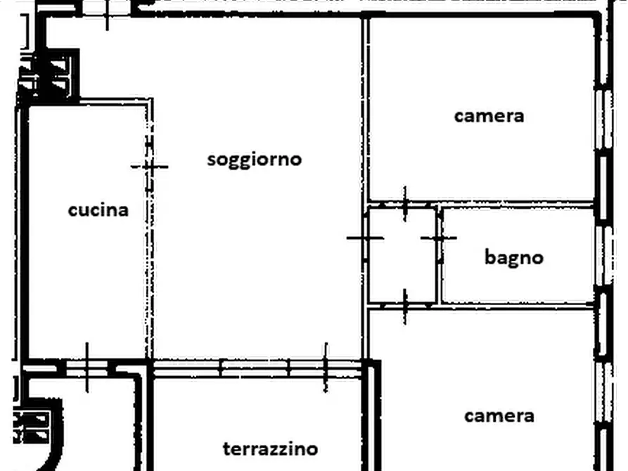 Immagine 28 di Appartamento in vendita  in via umberto ceva, 25 a Milano