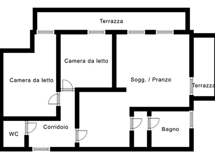 Immagine 14 di Appartamento in vendita  in Via Monsignor D.Bortoli 10 a Asiago