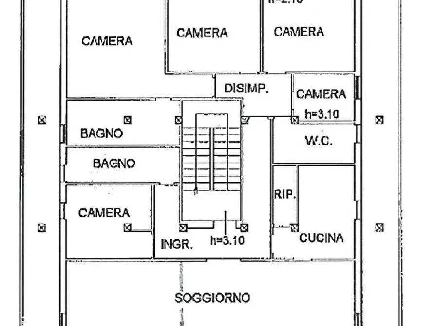 Immagine 38 di Appartamento in vendita  in Via Vittorio Bachelet a San Salvo