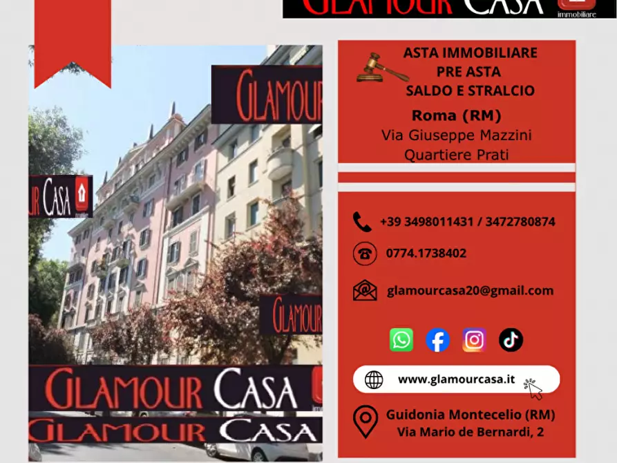 Immagine 4 di Appartamento in vendita  in Viale Giuseppe Mazzini a Roma