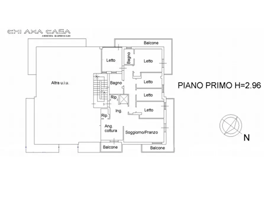 Immagine 12 di Appartamento in vendita  in Via Flaminia a Pesaro