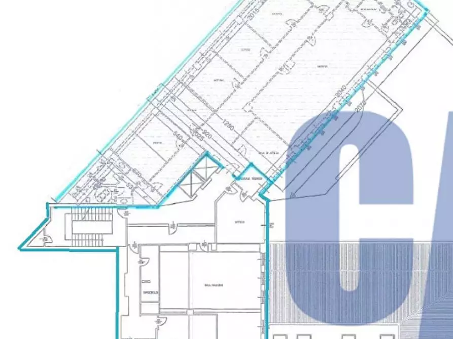 Immagine 19 di Ufficio in affitto  in PIAZZALE ACCURSIO FRANCESCO a Milano