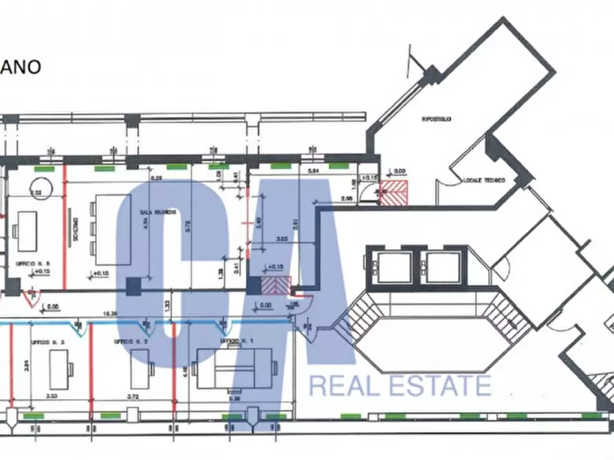 Immagine 19 di Ufficio in affitto  in PIAZZALE ACCURSIO FRANCESCO a Milano