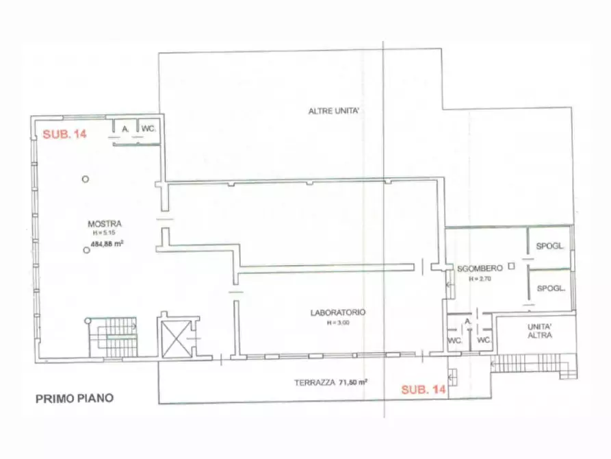 Immagine 28 di Capannone industriale in vendita  in Via Ugo Foscolo, 35035 Mestrino PD, Italia a Mestrino
