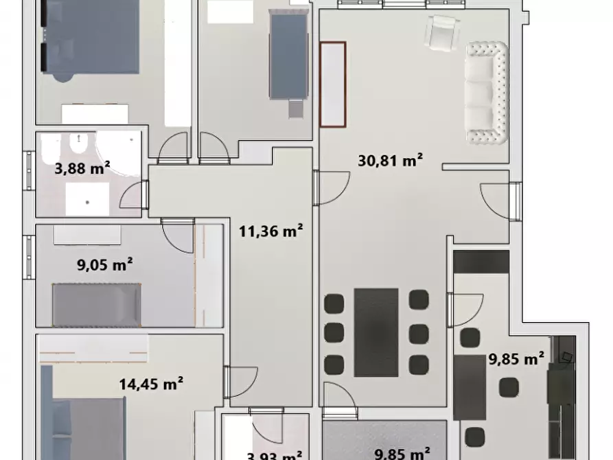 Immagine 22 di Appartamento in vendita  in Viale Europa - Europaallee a Bolzano