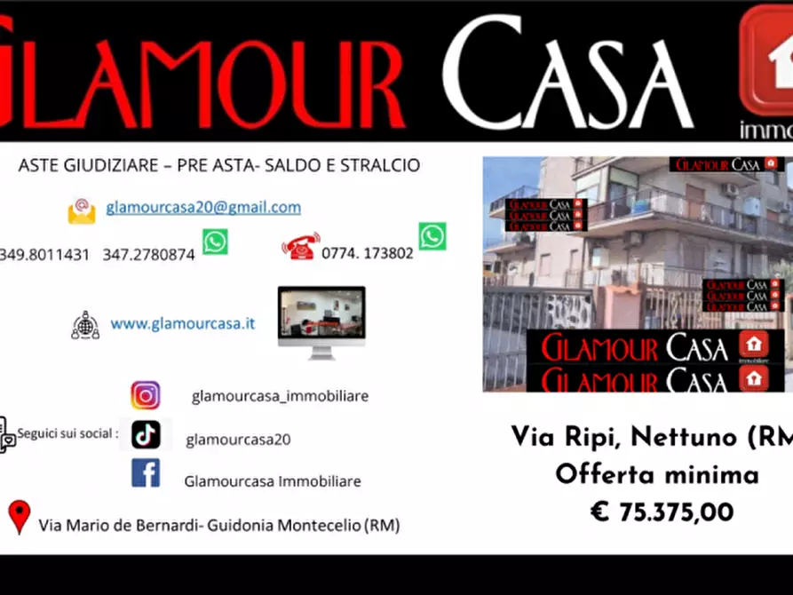 Immagine 1 di Appartamento in vendita  in Via Ripi a Nettuno