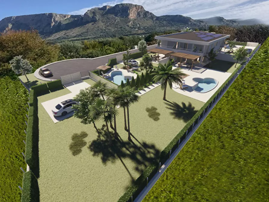 Immagine 2 di Villa in vendita  in Contrada Piano Di Guardia a Terrasini