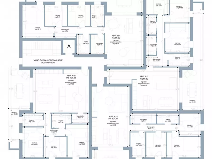 Immagine 14 di Attico in vendita  in Via Don Luigi Rimano a Limena