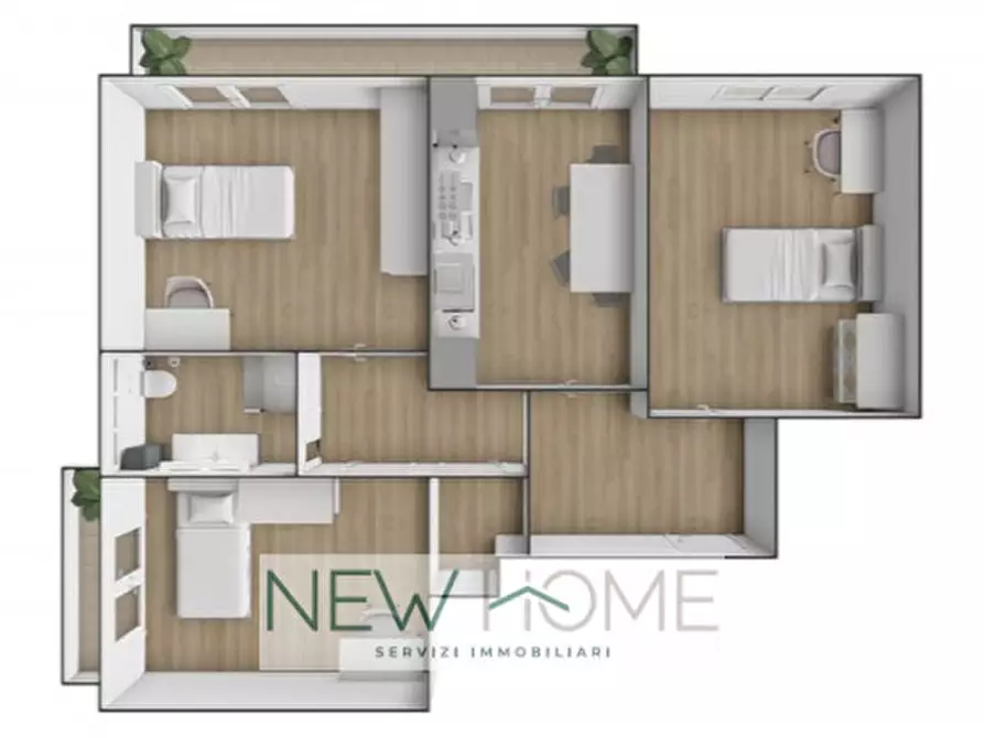 Immagine 10 di Camera in affitto  in Via Merano 3 a Verona