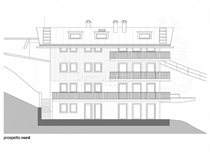 Immagine 7 di Appartamento in vendita  in via Menardi a Cortina D'ampezzo