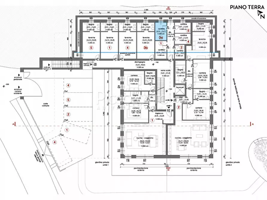 Immagine 14 di Appartamento in vendita  in via Menardi a Cortina D'ampezzo