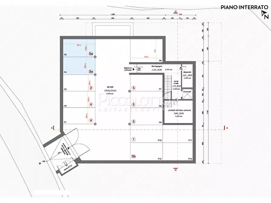 Immagine 15 di Appartamento in vendita  in via Menardi a Cortina D'ampezzo