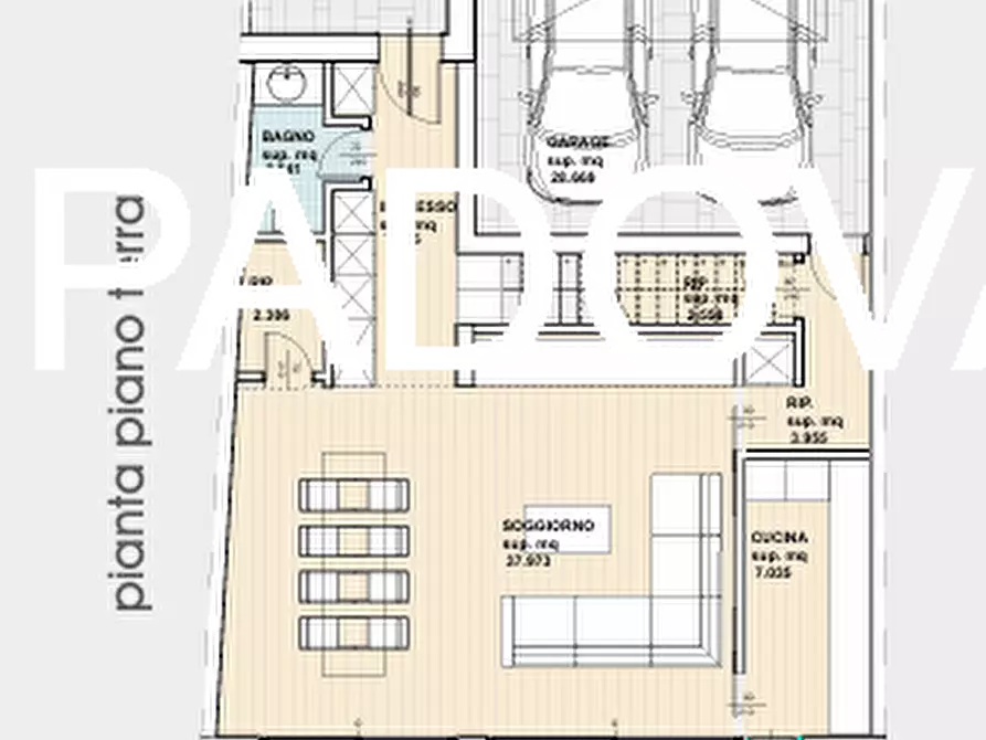 Immagine 19 di Villetta a schiera in vendita  in Via degli Artisti a Padova