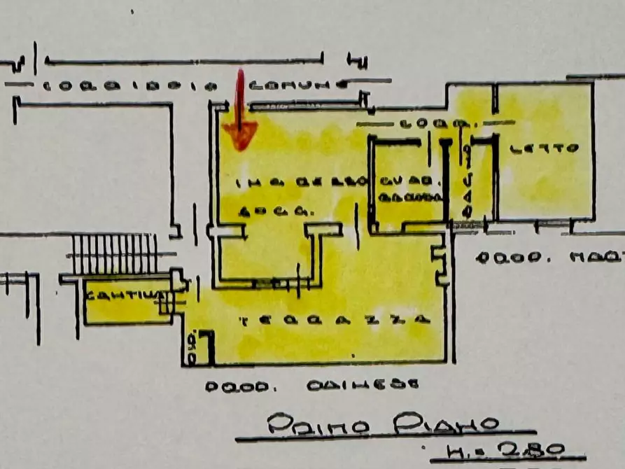 Immagine 11 di Appartamento in vendita  a Badia Polesine