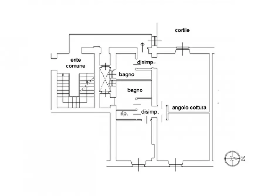 Immagine 28 di Appartamento in vendita  in Via Amerigo Vespucci 7 a Milano