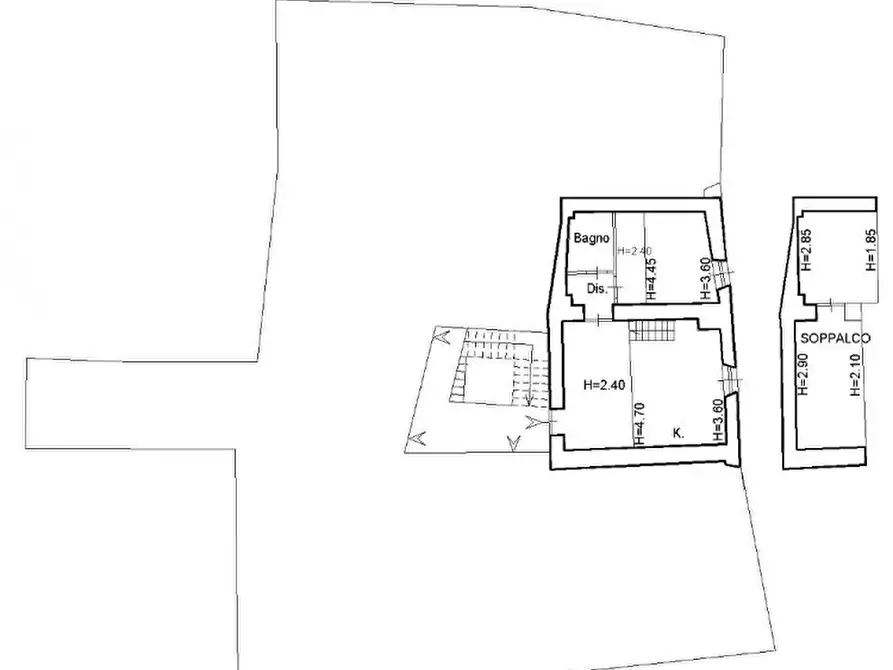 Immagine 20 di Appartamento in vendita  in Via Centurioni a Rieti