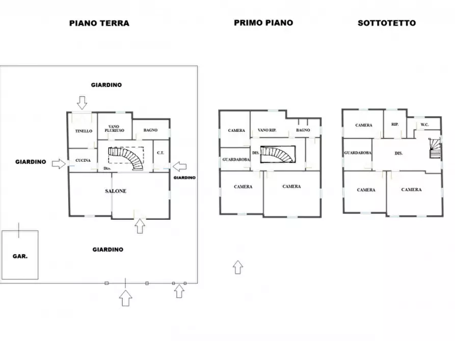 Immagine 41 di Villa in vendita  in via Larghe a Granarolo Dell'emilia